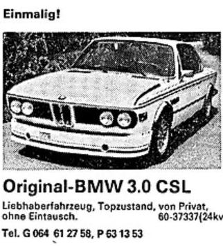 BMW 30 csl 2275489