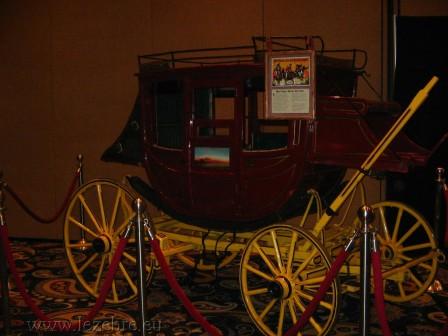 Wells Fargo Stage Coach from the Wild West Show with Buffalo Bill. 