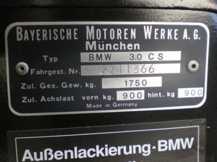 BMW 30 CSL