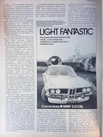 BMW 30 csl