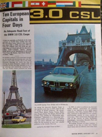BMW 30 csl
