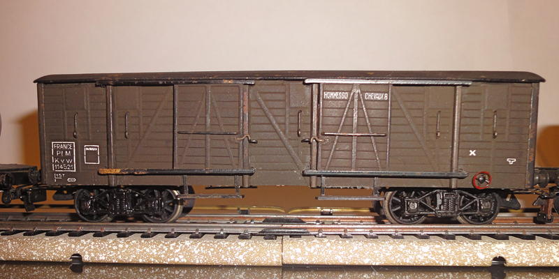 Vollon et Brun H0 - 262 - Wagon de passagers pour trains miniatures (1