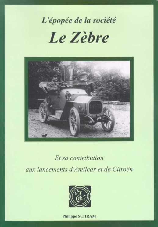 Livre a propos des voitures Le Zebre - Book about Le Zebre car - Buch uber LE Zebre Wagen